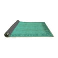 thumbnail image 2 of Ahgly Company Indoor Rectangle Oriental Turquoise Blue Traditional Area Rugs, 8' x 10', 2 of 4