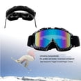thumbnail image 5 of Lunettes de Motocross Haute Performance, Anti-Buée Coupe-Vent Anti-Poussière avec Lentilles Résistantes aux Rayures pour une Large Vision, Monture en Tpu à Sangle Réglable, Rembourrage en Éponge Confortable, 5 of 5