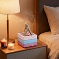 thumbnail image 4 of Oliegs Humidifier And Diffuser Bonfire Style 2 In 1 Air Purifier With Auto Shut Off USB Powered 7 Color Changing LED Lights For Home Room Desktop, 4 of 5