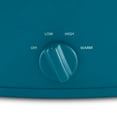 thumbnail image 7 of Mainstays 6 Quart Oval Slow Cooker, Corsair Blue, Glass Lid, 7 of 7