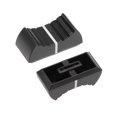 thumbnail image 4 of Unique Bargains Straight Slide Potentiometer Flat push Knob Insert Shaft 4x1.2mm Black 10pcs, Plastic, 4 of 4