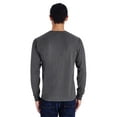 thumbnail image 3 of ComfortWash by Hanes Unisex 5.5 oz., 100% Ringspun Cotton Garment-Dyed Long-Sleeve T-Shirt with Pocket - GDH250, 3 of 4