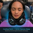 thumbnail image 2 of Cabeau Evolution X Adjustable Memory Foam Travel Neck Pillow, Diamond/Black, 2 of 7
