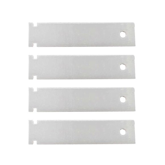 Set of 4 Various Brand Dryer Slider Pads Easy Operation Design Quick Maintenance Plastic Component Plastic Texture