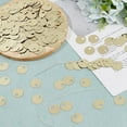 thumbnail image 4 of 1600Pcs Flat Round Sequin Paillettes 19mm Plastic Large Hole Sequins Loose Paillette Metallic Gold Sequins Bulk for Embroidery Applique Bridal Knitting Arts Crafts Jewelry Making, 4 of 9