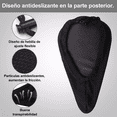 thumbnail image 2 of Funda Para Asiento De Bicicleta de Gel Negro Belug Cubre Asiento Bicicleta, 2 of 4