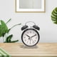 thumbnail image 4 of Relojes de mesa Silencioso sin tictac Reloj despertador con campana doble de 4 pulgadas con luz de fondo visible en la noche Reloj con movimiento de Fernando Reloj de escritorio, 4 of 7