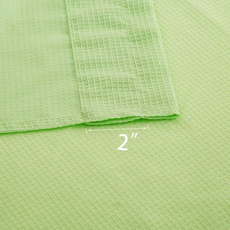 24 Inch Tier Curtains For Kitchen Waffle Woven Textured Rod