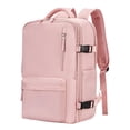 thumbnail image 2 of Bolso de hombro doble para mujer, bolso de viaje ligero para mochila, bolso de noche rosa, 2 of 8
