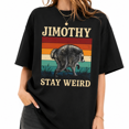 thumbnail image 2 of Retro Jimothy Raccoon Shirt, Viral Seattle Little Raccoon Tee, Vintage Wildlife Support Shirt, 2 of 5