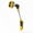 yellow, variant on OHHANI Metal Watering Wand with 8 Spray Patterns Thumb Control, 180° Adjustable Nozzle, for Watering Hanging Baskets, Shrubs, and Car Washing