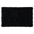 thumbnail image 2 of Home Weavers Modesto Collection 100% Cotton Tufted Bath Rugs, Extra Soft and Absorbent Bath Rugs, Non-Slip Bath Mats, Machine Washable, Bath Mats for Bathroom Floor, 21"x34" Rectangle, Black, 2 of 4