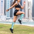 thumbnail image 6 of Lsque Dog In Bathtub Pattern Sport Compression Socks for Men & Women 15-20 mmHg Knee High Nurse Pregnant Running Medical and Travel Athletic, 6 of 6