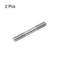 thumbnail image 3 of Uxcell M8x60mm 304 Stainless Steel Push Rod Double End Threaded Rod for DIY, 2Pack, 3 of 6