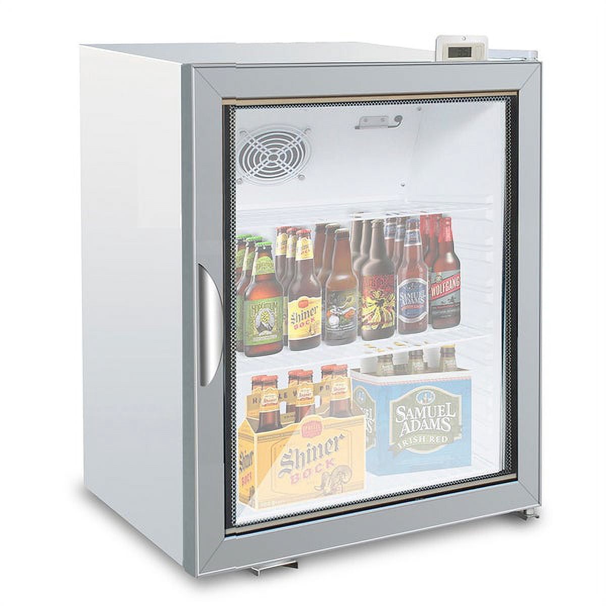 Edgecraft Maxx Cold Countertop Merchandiser Refrigerator, Silver