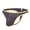 1Pack:Dark Grey, variant on Mens Sexy G String Bulge Pouch Breathable Lightweight Thong Underwear Black XXL