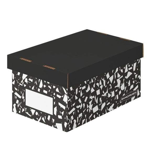 BANKERS BOX MEDIUM TERRAZZO 2 Pack