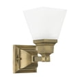 thumbnail image 2 of Livex Lighting Mission Bath Light in Antique Brass, 2 of 9