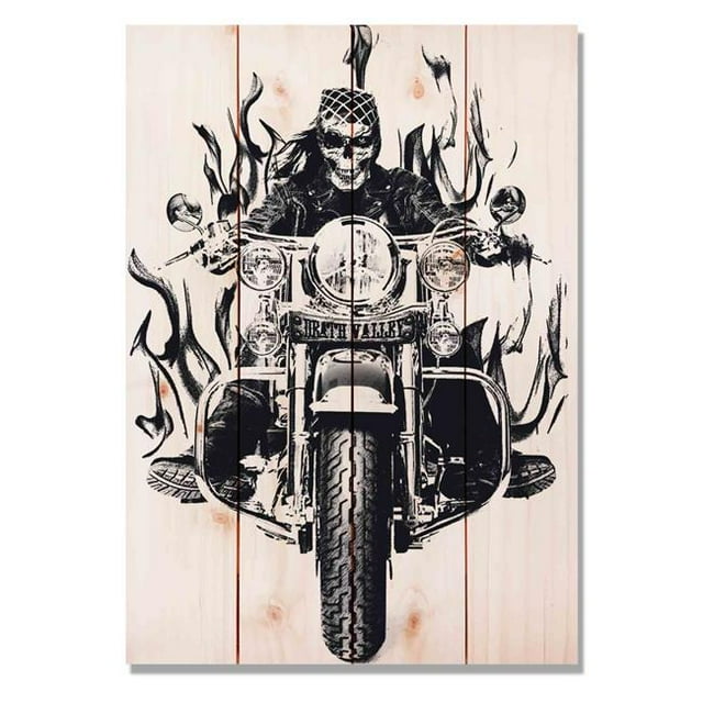 Day Dream WDVB1420 14 x 20 in. Death Valley Bike Wall Art