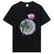 thumbnail image 1 of Camiseta con estampado gráfico de Mandala hermoso de arcoíris para mujer y hombre camiseta informal de algodón de manga corta ropa de calle Harajuku, 1 of 7
