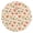 Christmas Camel Holly, variant on Christmas Tree Skirt 48 Inch, Perfect for Holiday and Xmas Decorations,Christmas Santa Disco Ball Peach Pattern