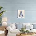 thumbnail image 2 of Stupell Industries Blue Floral Sailboat Canvas Wall Art, design by Arlington Prints, 20 x 16, 2 of 7
