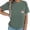 Green, variant on Maternity Nursing Shirt Zipper Opening Breastfeeding Tops Distressed Fashion Pregnancy Clothes with Pockets Soft Postpartum Feeding Wear Pink XXL