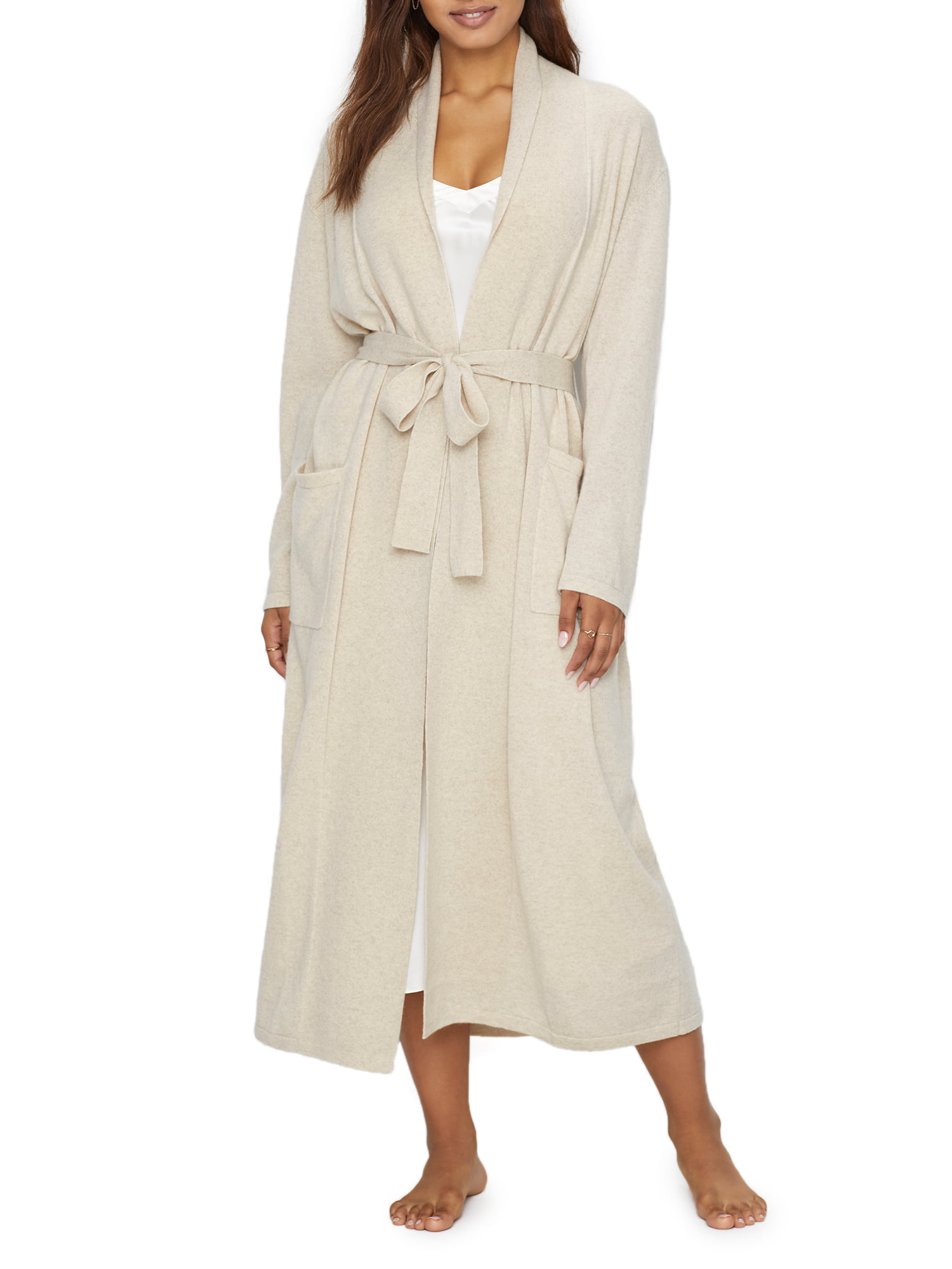 Arlotta Womens Cashmere Robe Style-2011 - Walmart.com