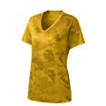thumbnail image 5 of DISCONTINUED Sport-Tek ® Ladies CamoHex V-Neck Tee. LST370, 5 of 6