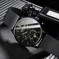thumbnail image 4 of Belushi New Chronograph Luminous Fashion Waterproof Es Steel Belt Quartz Watch Men's Watch, 4 of 6