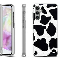 OneToughShield ® Shockproof Phone Case Compatible with Samsung Galaxy A35 5G - Cow Skin Design