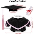 thumbnail image 2 of Graduation Doll Clothes Class of 2026 Plush Stuffed Animal Outfit Pet Dog Doll Cap and Gown Fits 12" Doll Bear for Graduation Day Gifts, 2 of 7