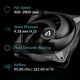 thumbnail image 2 of Ventilador PC ARCTIC P14 Max de alto rendimiento 140 mm negro, 2 of 8