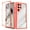 Red, variant on for Samsung Galaxy S24, Built-in PET Screen Protector Dual Layer Full Body Protective Hard PC Back Soft TPU Bumper Shockproof Phone Case for Galaxy S24(Black)