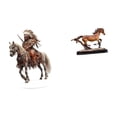 thumbnail image 1 of Letrero de escritorio Home Knight,Adorno de caballero acrílico 2D para estantería de manualidades,Letrero de escritorio decorativo impermeable para oficina,Figura de caballo,Escultura de, 1 of 8