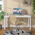thumbnail image 5 of Wellynap 55.1" Computer Desk, Multi-Fuctional Table, Home Office Workstation - White, 5 of 10