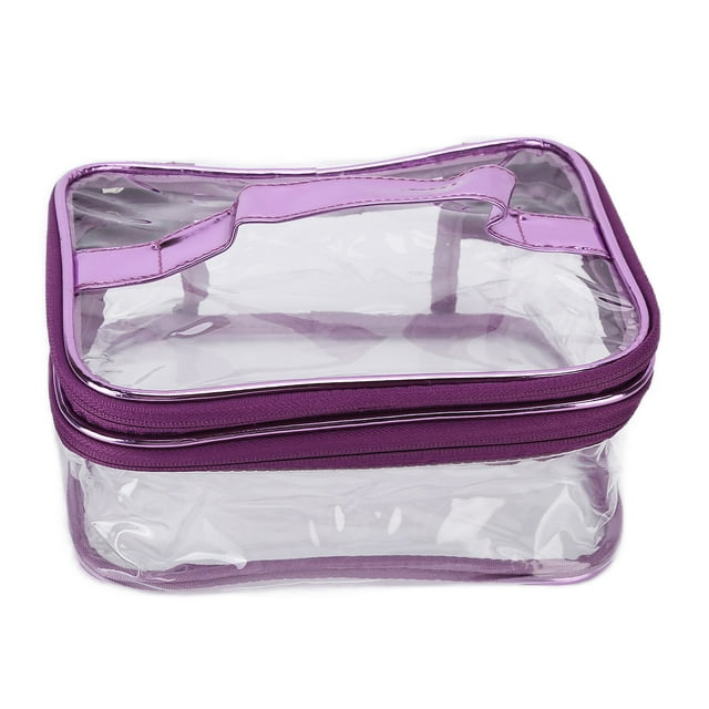 Travel PVC Storage Bag,Cosmetic Bag Portable Transparent Cosmetic Bag Toiletry Organizer Top-Notch Performance