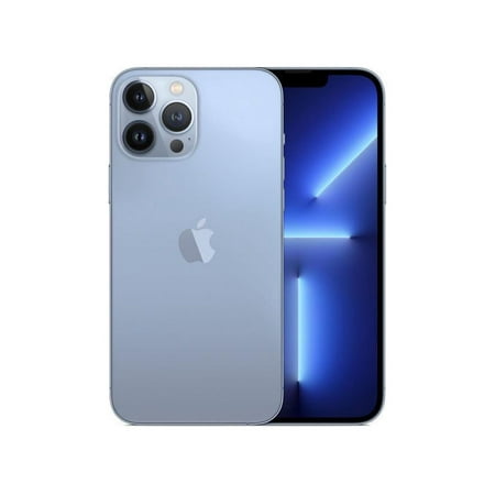 Restored Apple iPhone 13 Pro Max 512GB - Sierra Blue - MLL03LL/A - Grade A (Refurbished)
