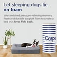 Casper Sleep Dog Bed, Plush Memory Foam, Small, Gray