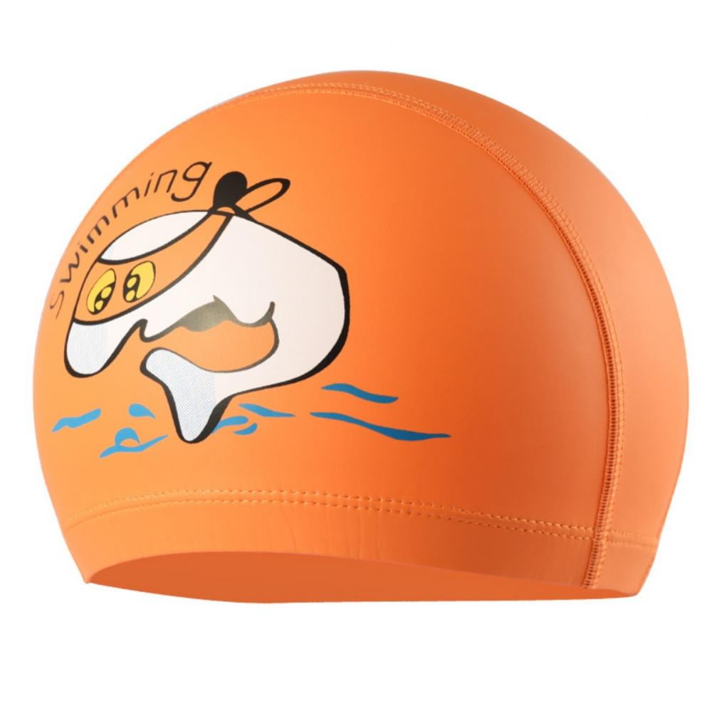 Swim Cap Kids- Silicone Fun Swim Caps 