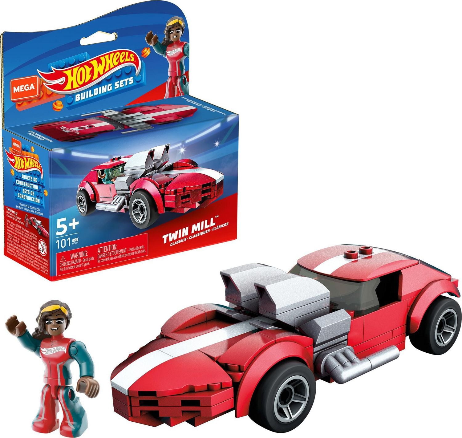 Mega Hot Wheels Twin Mill  - 101 pièces