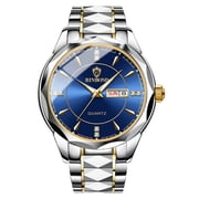 Stainless Steel Watches Waterproof Luminous Business Men Watch Casual Quartz Wristwatch