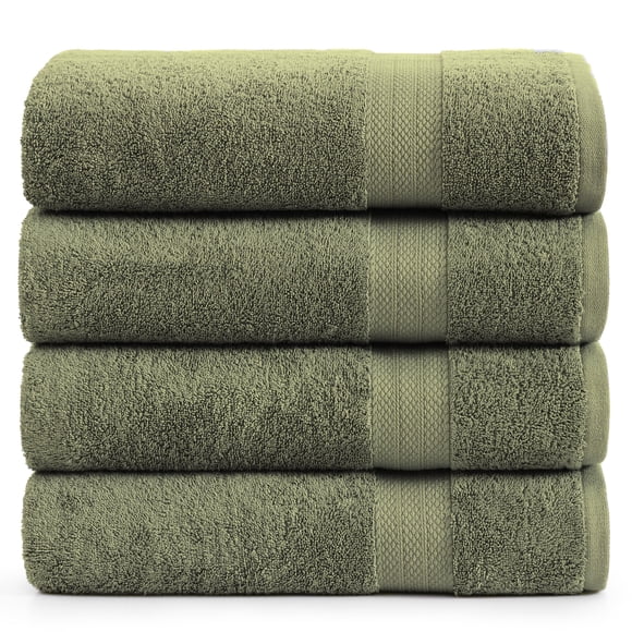 Juego de toallas de baño LANE LINEN extra grande, 100% algodón (4 x 70 x 140 cm)