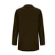 thumbnail image 4 of Blazer para mujer, chaqueta con botones de color liso, doble bolsillo, solapa, blazer de traje de moda, top de poliéster para mujer, 4 of 8