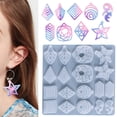 thumbnail image 4 of Silicone Resin Mould Bead Earring Craft DIY Pendant Tools Casting 23, 4 of 5