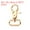 Light Gold, variant on Uxcell 6 Pack Swivel Snap Hook, 25mm(1") Trigger Snap Heavy Duty Zinc Alloy Metal Lobster Claw Clasp Lanyard Clips for Straps Bags Belting Leathercraft, Bronze