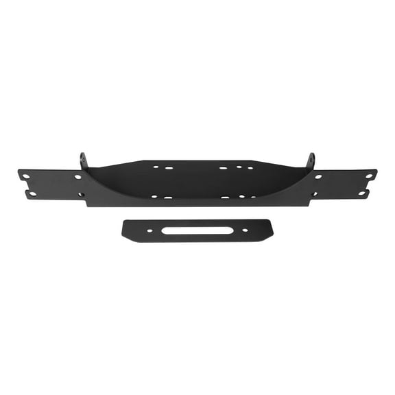 12000 lbs 5443 kg Winch Mount for Jeep Wrangler JL JLU Gladiator JT 2018-2023 Trailer Hitch Mount Powder Coated Steel Black