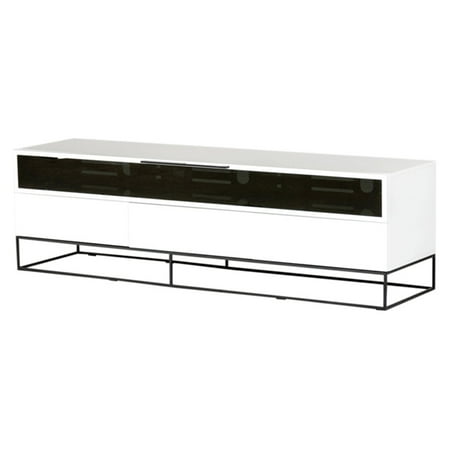 Vig Furniture Modrest Colby Modern Tv Stand White Black