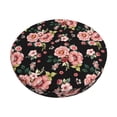 thumbnail image 6 of Uemuo Rose Flowers Pattern Round Bar Stool Seat Covers Washable Stool Cushion Slipcover Elastic Bar Chair Covers-, 6 of 7