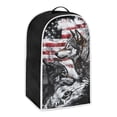 thumbnail image 2 of HELLHERO Wolf American flag Mixer Blender Cover Polyester for Kitchen Household, 2 of 6